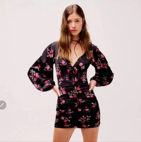 🍋For Love and Lemons Wyatt Mini Dress - Picture 5 of 12